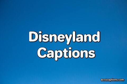 Disneyland Captions